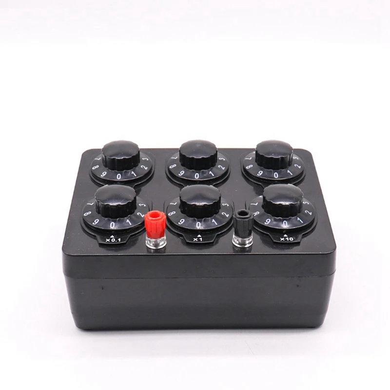 ABFT-0-99999.9 Ohm Simple Resistance Box Precision Variable Decade Resistor Teaching Instrument Teaching Resistance Box