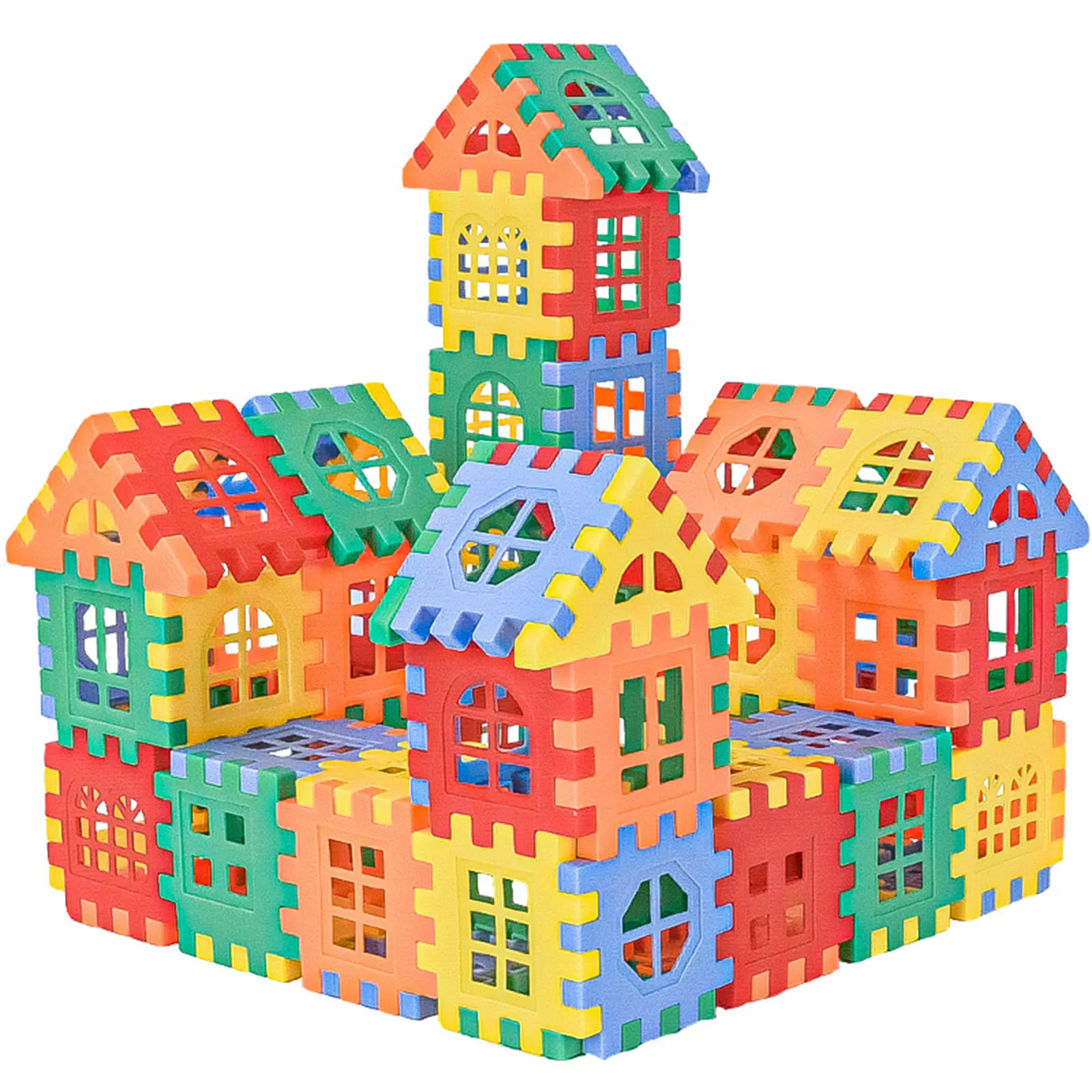 Large size building blocks, children's puzzle blocks, wall and window models, puzzle pieces, gifts for boys and girl