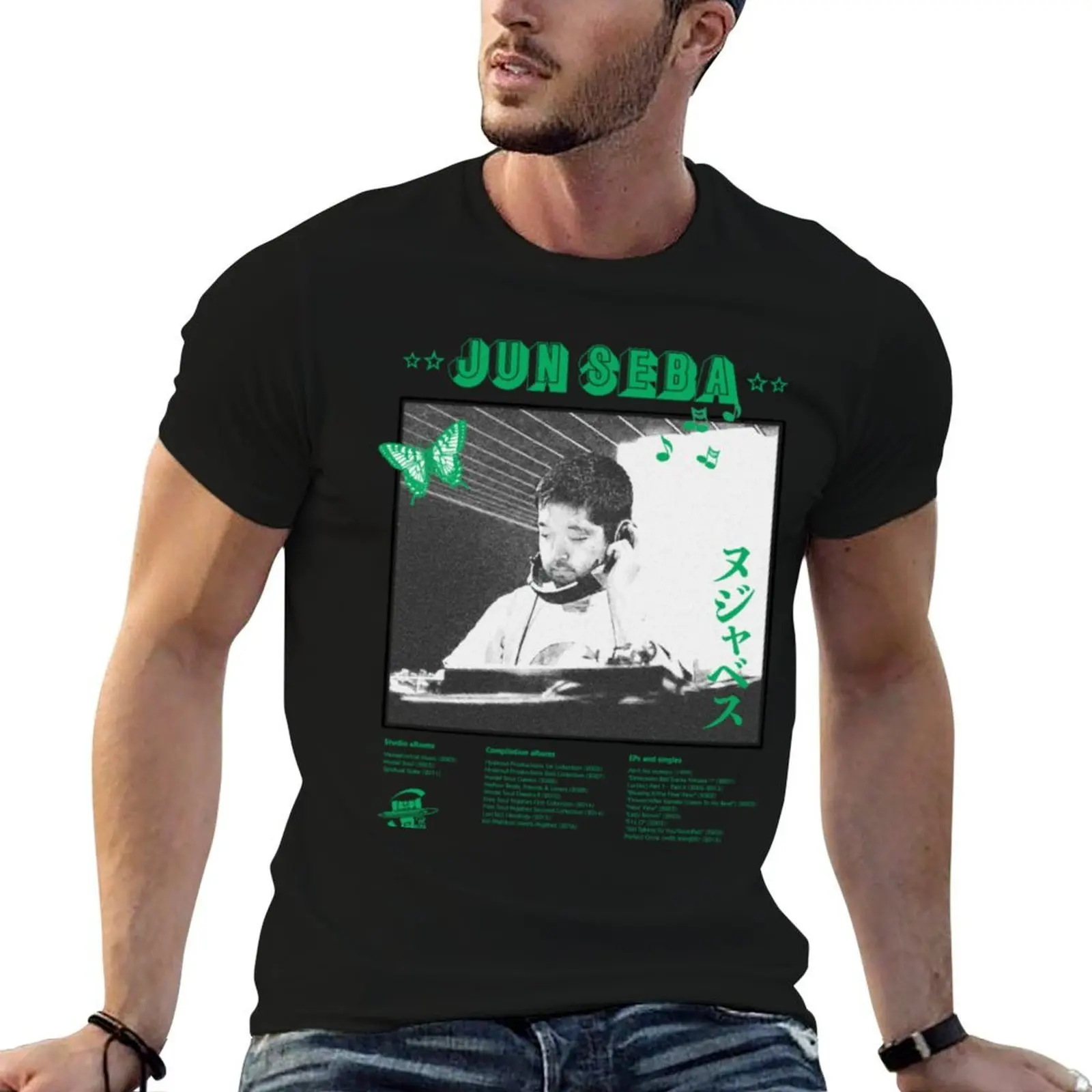 

Nujabes T-Shirt man t shirts high quality luxury brand t shirts designer T-Shirt