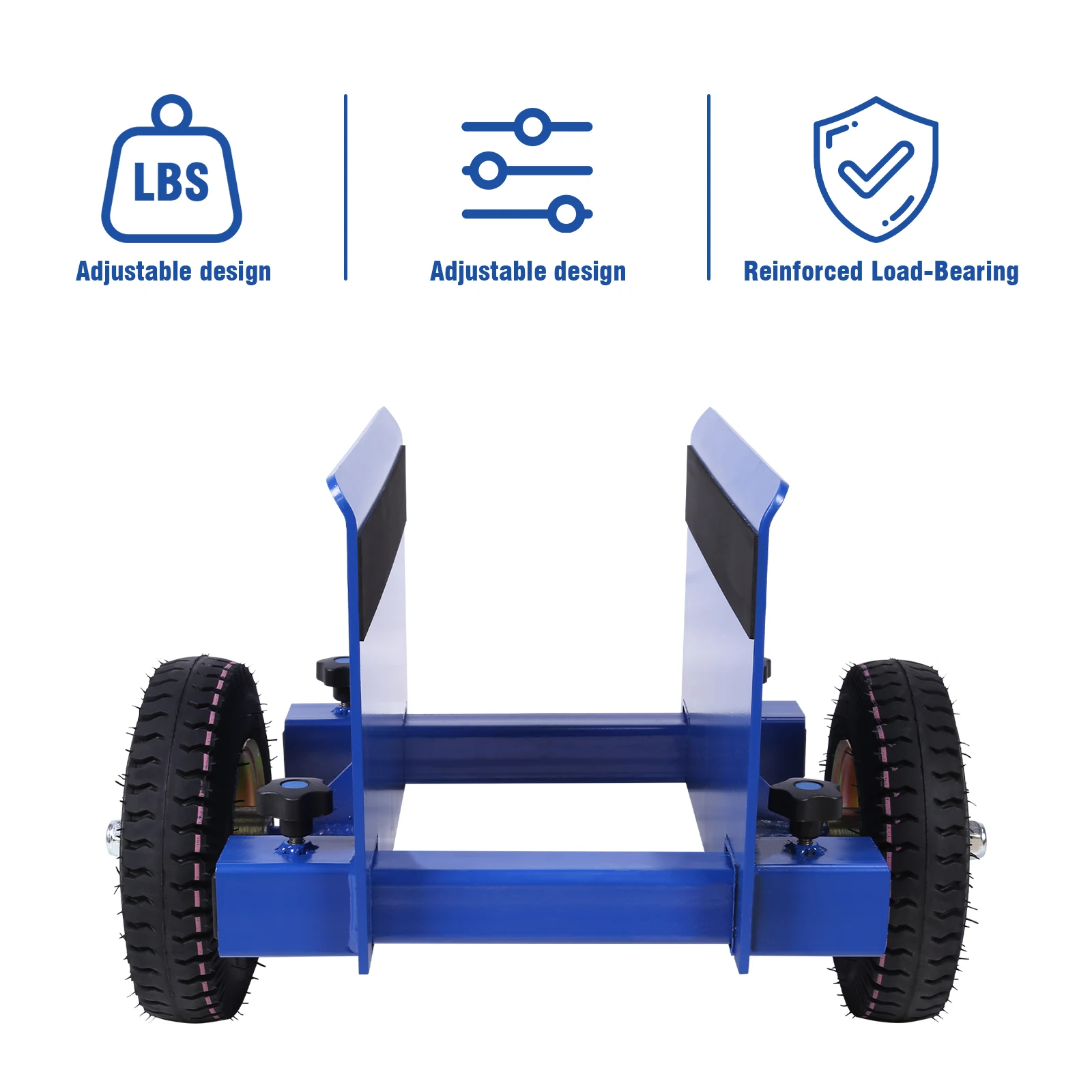 Movedor de drywall com capacidade de 550 lbs, laje todo terreno, dolly, braçadeira ajustável para portas de painéis de madeira