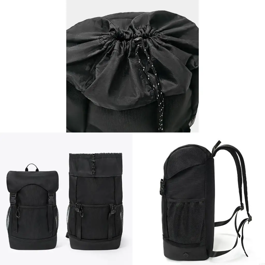 

Light Weight Workout Trainning Backpack Waterproofs Sports Backpacks With Shoe Compartment Large Capacity Shoulder Bag 24BD
