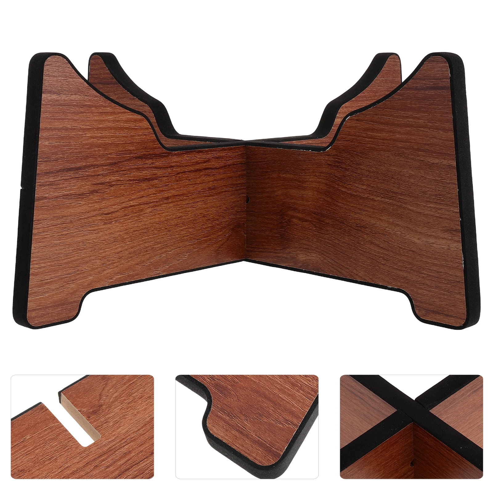 

Ethereal Drum Stand Decorative Display Holder Rack Solid Wood Accessories Silica Gel Wooden