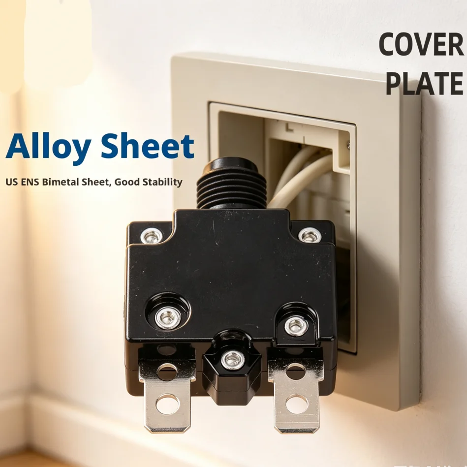 S11 Series Manual Reset Overload Protector, 3-30A 125/250VAC Thermal Circuit Breaker