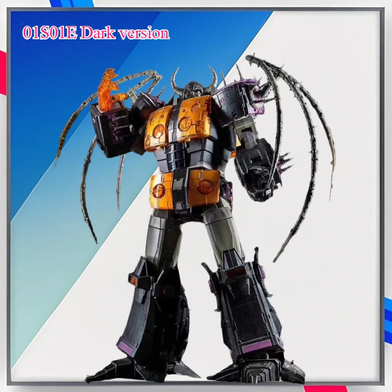 

В наличии Metamorphosis King Dark Edition 01-STUDIO CELL 01S01E Unicron Black Фигурка Коллекция игрушек Подарок
