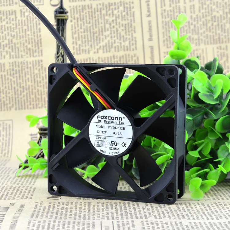 

НОВЫЙ ОРИГИНАЛЬНЫЙ PVA092G12H 12 В 0,40 А 9 СМ 3 провода 9025 90*90*25 мм ОХЛАЖДАЮЩИЙ ВЕНТИЛЯТОР