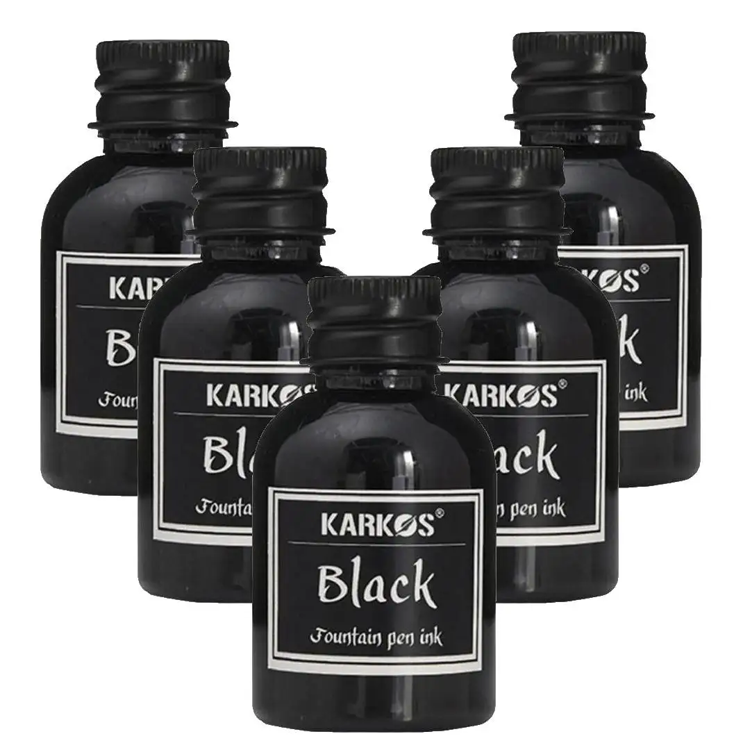 

5/3PCS Black Pen Ink Universal Supplementary Pen Ink Painting And Writing Student Stationery School Office Supplies Wholesale