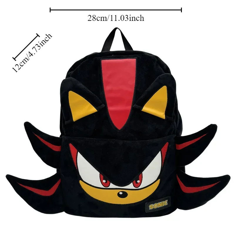 Diablo Sonic Boy zaino coppia Cartoon zainetto studentessa grande capacità viaggio moda zaino ragazzo Cool zainetto nuovo