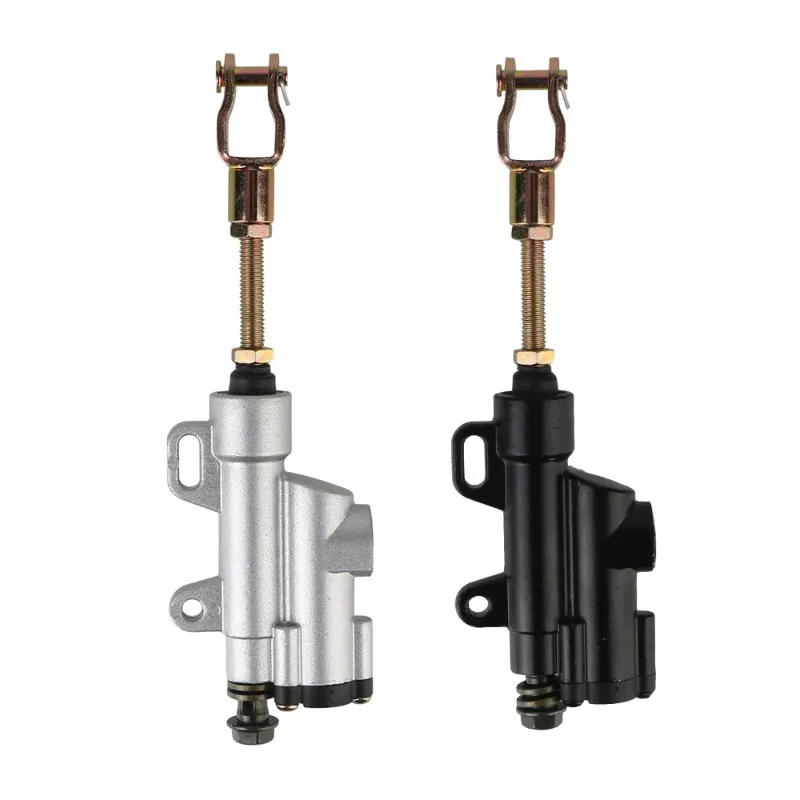 Universal Motorcycle Rear Brake Pump Foot Hydraulic Brake Master Cylinder Pump Pit Pro Trail Dirt Quad Bike ATV Dune Buggy