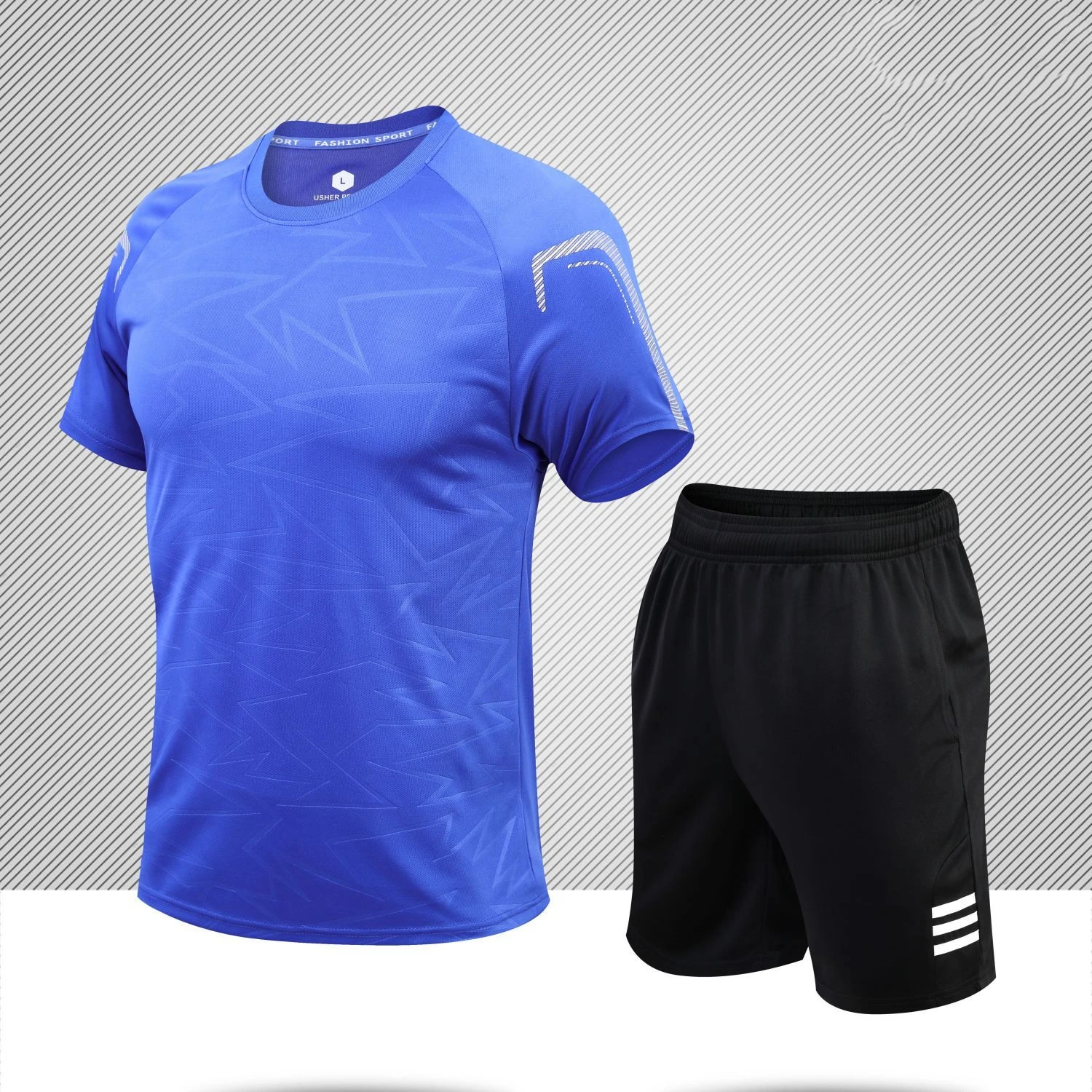 Running Suit Custom Casual Sports Suit Couple Suit Summer Shorts Shorts Men