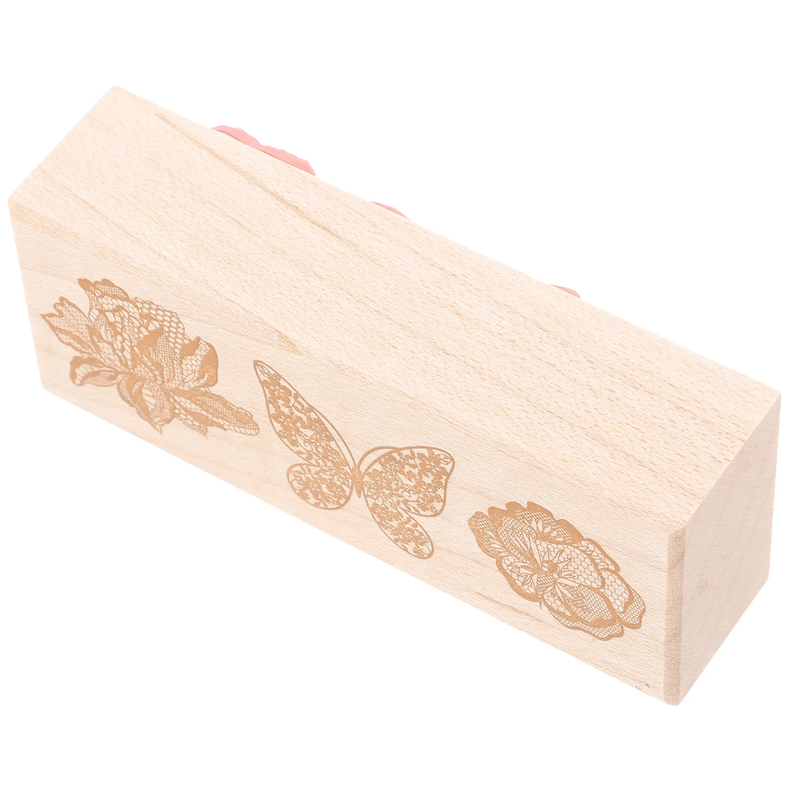 Wooden Stamp DIY Diary Scrapbook Decorative Plants Pattern Creative Scrapbooking Stamps Planner Cards Journaling Crafts