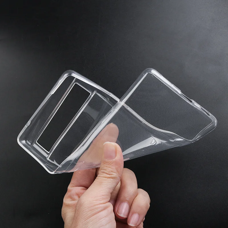 For Google Pixel 6 6A 7 7A 8 Pro 8A Pixel 4A Shockproof TPU Bumper Clear Anti-Fingerprint Cover Case