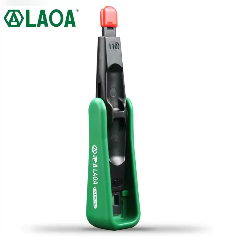 LAOA Multifunction Portable Wire Crimping 110/88 Terminal Crimping Tool Manual Tool Non-impact Punch Down Pliers for Crimping