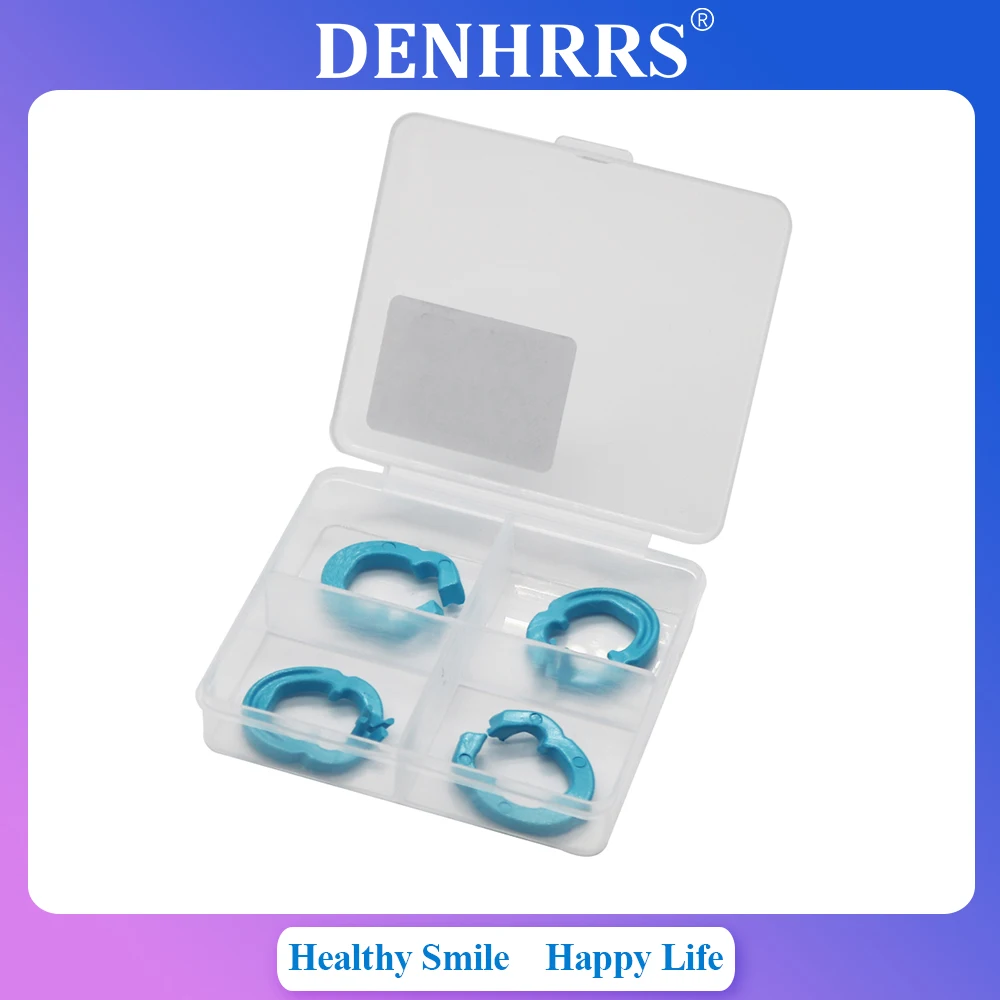 4 قطعة/صندوق الأسنان المطاط السد المشبك الراتنج مصفوفة حلقة كليب مصفوفة ثابتة المشبك الأوتوكلاف لأداة مختبر الأسنان #2