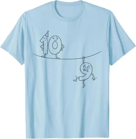 10. Geburtstagsparty Lustiges 10 Jahre 10-Jährige Jungen Mädchen T-Shirt Auf Wiedersehen 9 Hallo 10 Doppelziffern Comic-Grafik Kleidung Söhne Geschenke – Detail 4