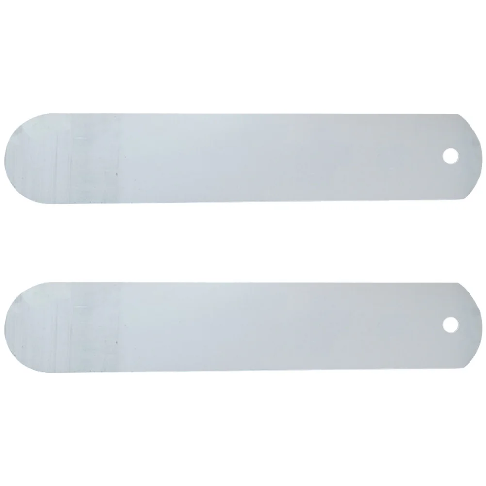 

2Pcs Aluminum Jig Sublimation Dyeing Straightening Tool Hole Design Easy Storage Durable Steady Heat Press Sock Board Metal Sock