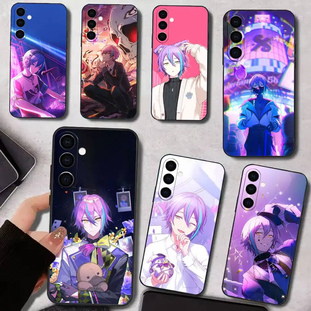 Чехол для телефона P-PROJECT S-SEKAI K-Kamishiro Rui для Samsung Galaxy A73, A72, A71, A70, A53, A52, A51, другие модели, мягкий черный чехол