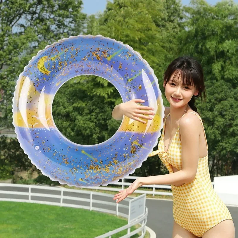 الصيف النيزك نفخ اللعب البلاستيكية دائم نفخ طوافة بلاستيكية للسباحة الكرتون طباعة العائمة دائرة بركة الشاطئ لعب المياه اللعب