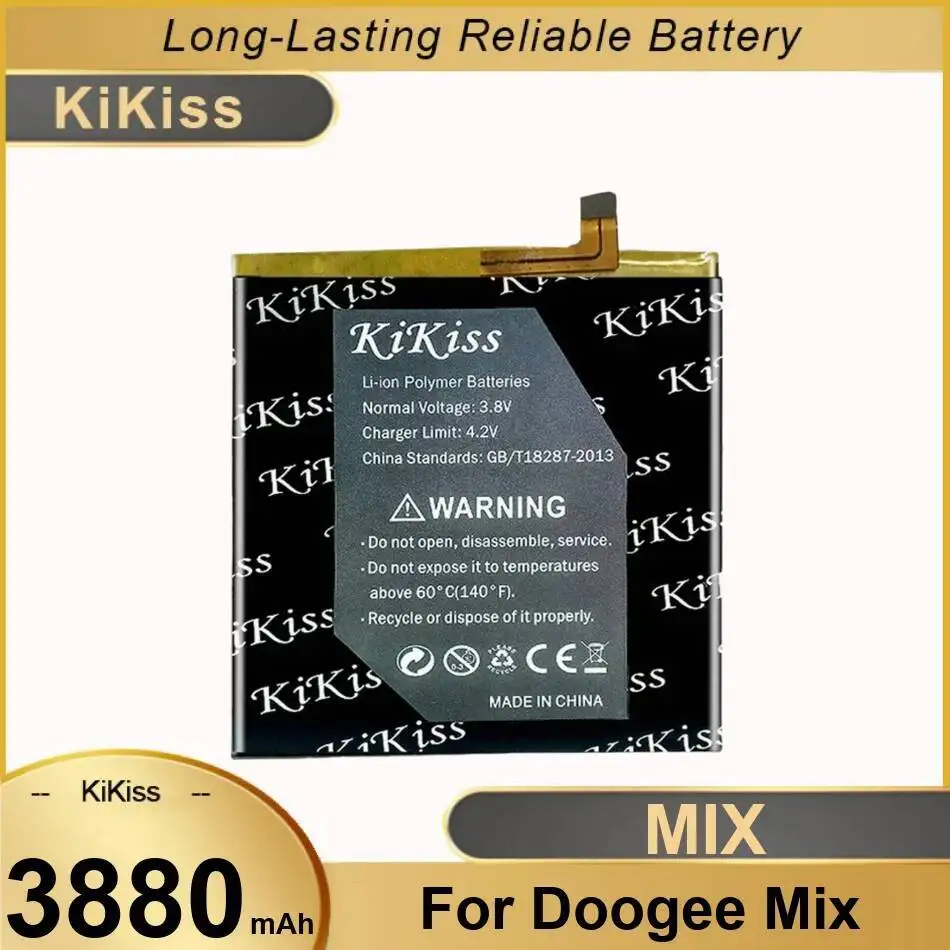 

3880Mah Mobile Phone Battery High-Efficiency For Doogee Mix Environmentally Friendly