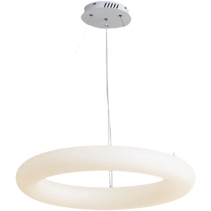 

Creative designer donut table chandelier, Nordic simplicity