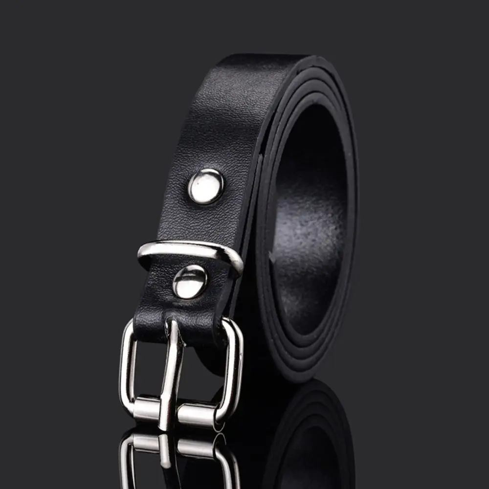 Boys Girls Luxury Design Vintage Retro Pin Buckle Waistband Trouser Dress Belts Children Leather Belt Thin Waist Strap