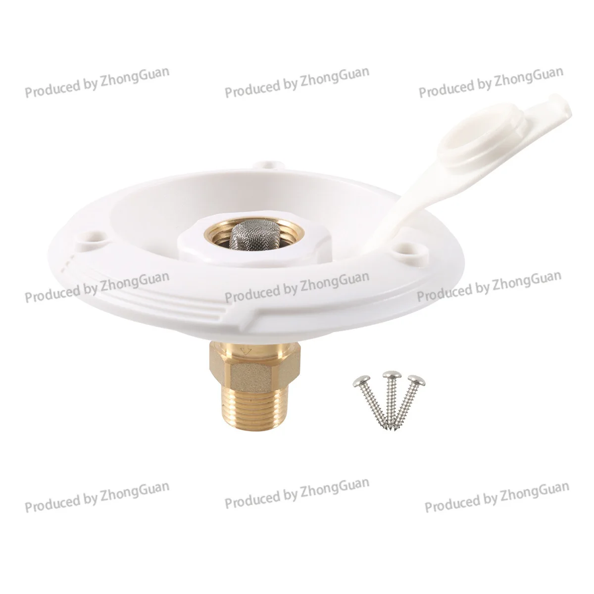 Yacht RV Accessories Inlet RV Water Inlet One-way Water Valve Water Injection Port RV Supplies