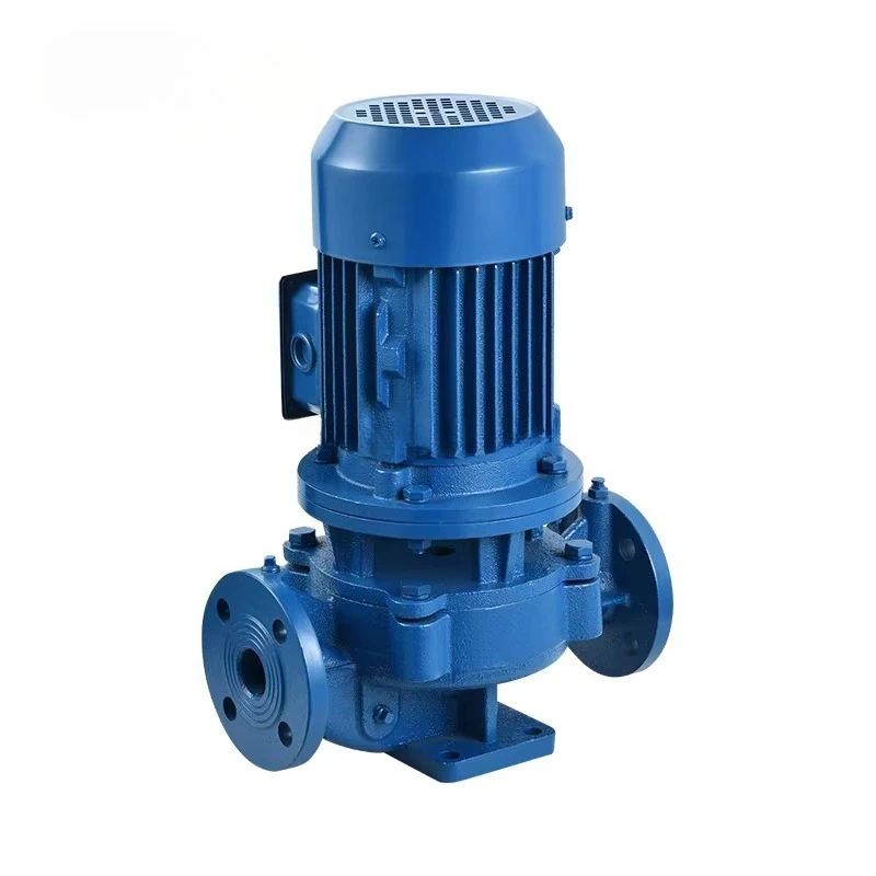 ISG/IRG Series Submersible Vertical Centrifugal Pipeline Hot Water Circulation Pumps with Copper Motor