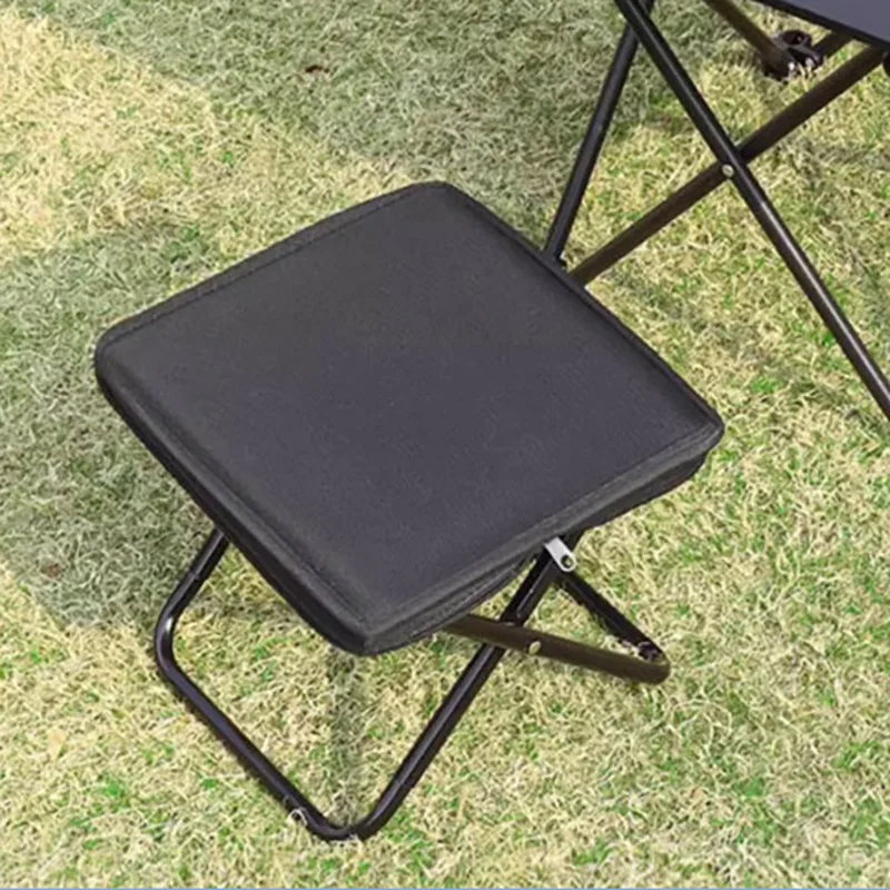 1/2 PCS Portable Folding Stool with Handle, Outdoor Camping Fishing Stool, Zipper Stool for Outdoor