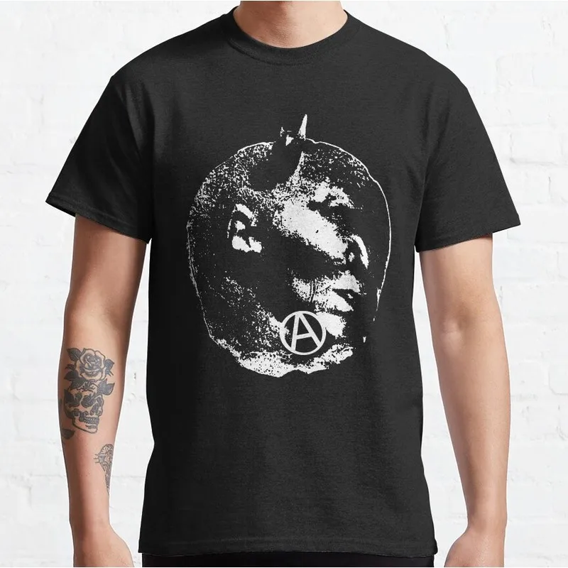 No Gods No Masters Gift T Shirt 0330 Anarchist Slogan Print Tee Anarchy Symbol Graphic Clothes All Size Tops S-6XL