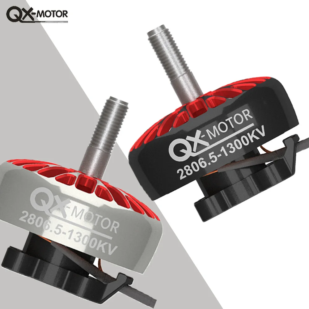 

QX-Motor Бесщеточный двигатель QX2806.5 Белый/Черный 1800 кВ 1300 кВ Для вертолета RC FPV Air Vehicle Игрушечные детали с дистанционным управлением