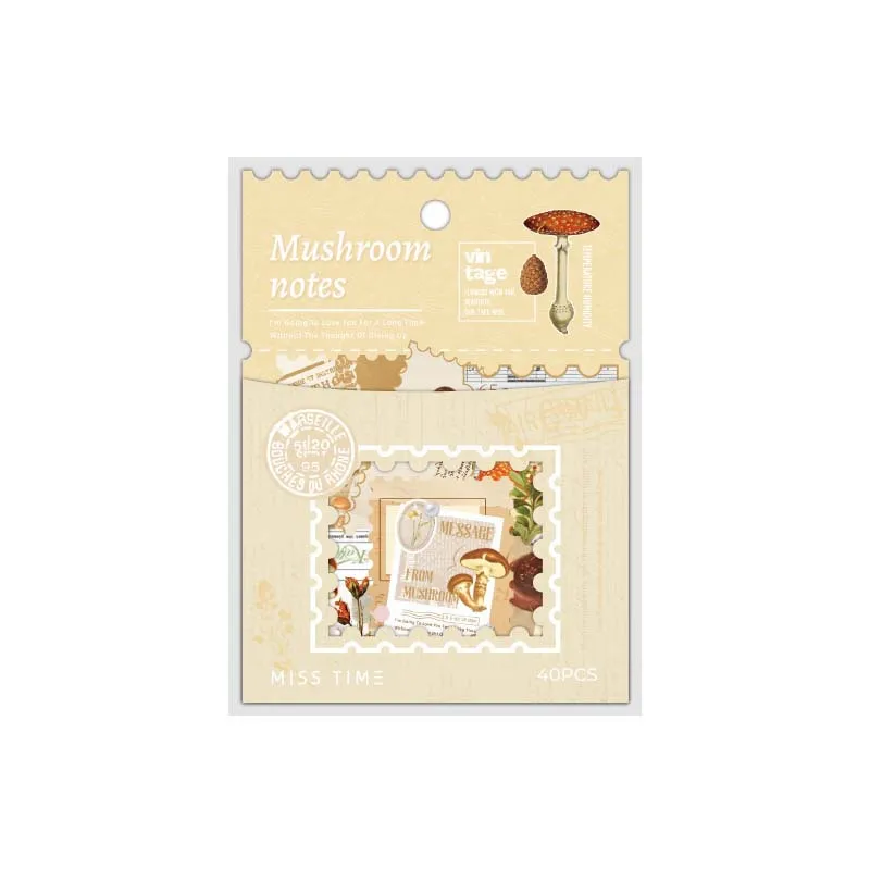 40 - ختم عتيق - حزمة ملصقات على الطراز، مع رسوم بريدية قديمة - أنماط مستوحاة لتزيين المجلات وسجل القصاصات