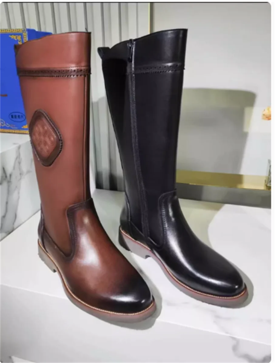 

Early autumn new Tibetan men's ethnic style leather boots
