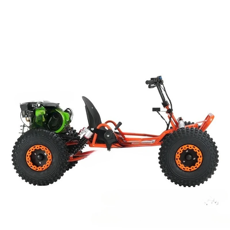 Neu Outdoor Entertainment Kart fuoristrada Veicolo fuoristrada con avviamento elettrico a quattro tempi e un clic con guida inversa