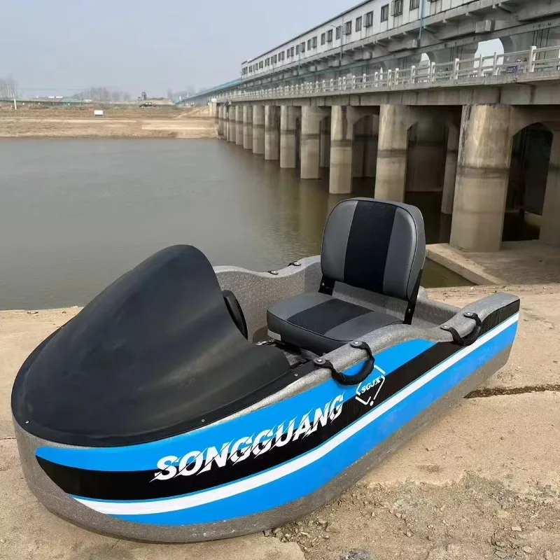 Latest EPP Impact Resistant Water Go Kart 50km/h High Performance 150kg Capacity 72V82AH Electric Jet Boat for Water Park
