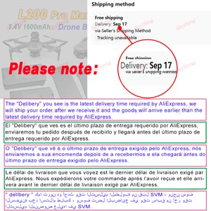 Originalbatterie V168 Pro Max GPS 7,4V 3000mAH V168 DRON 3.7V 2000mAH für V168 RC Quadcopter Ersatzteile Zubehör 12 Hauptverkaufsbatterie 3 7V 2000mah - №6