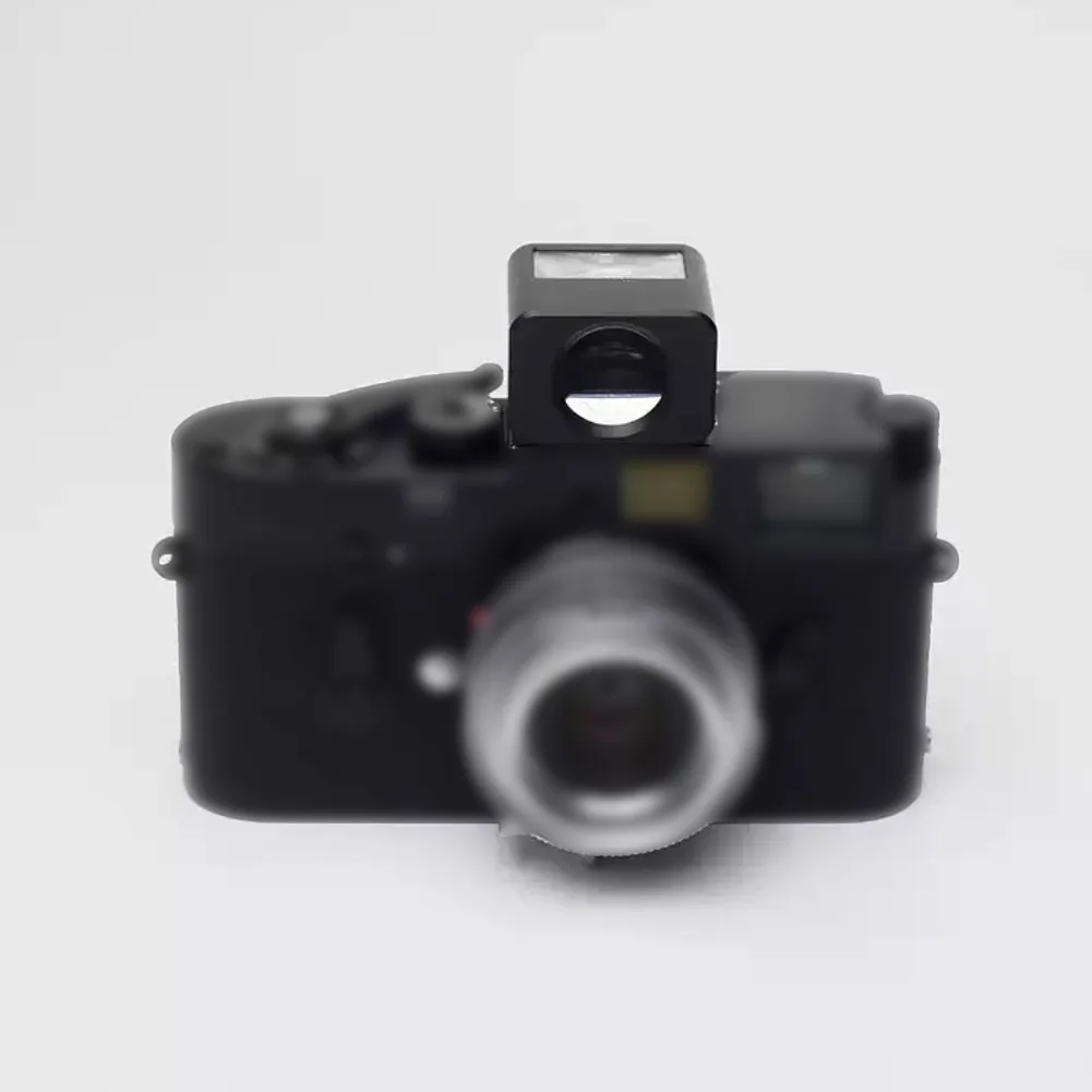 Waist Level Viewfinder Made of Metal for 35mm Cameras Featuring Anti-Glare Coated Lens for and Clear Image Composition