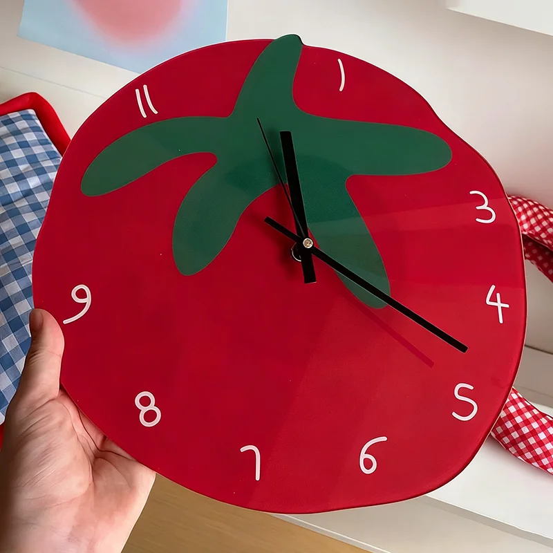 Cute Creative Wall Clock Acrylic Living Room Luxury Wall Clocks Modern Art Aesthetic Stylish Clocks Aesthetic Elegant Home Decor