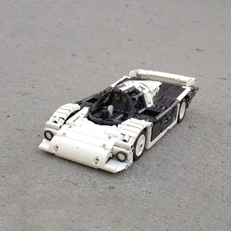 Speed Racing Car Model MOC Building Bricks High-Performance Sports Car Modular Technology Children Holiday Gifts Assemble Toys