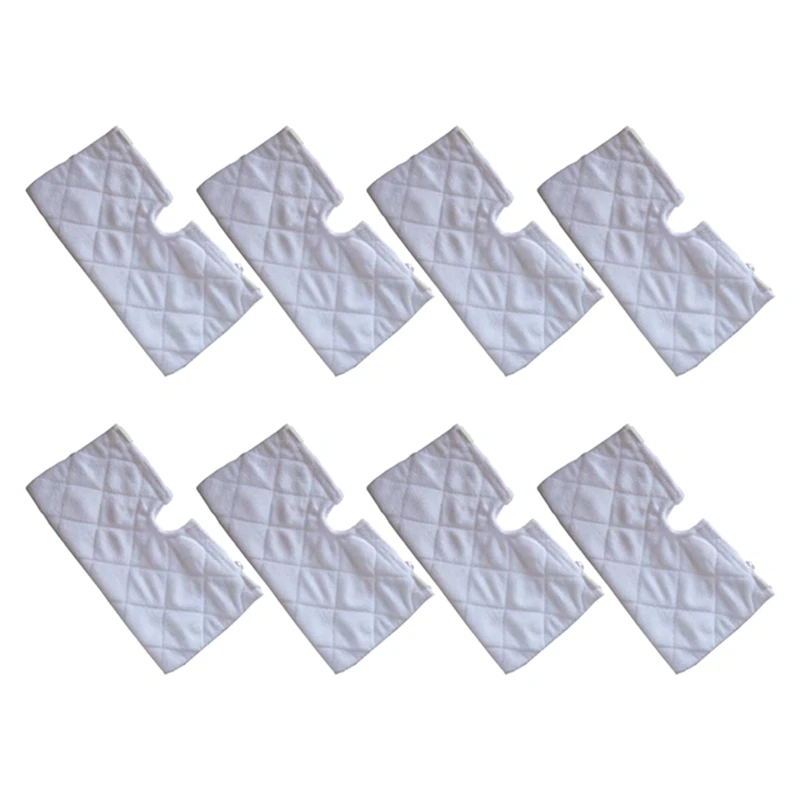 8PCS Reusable Steam Mop Replacement Pads For Shark S3500 Series /S3501/S3601/ S3550 /S3801 /S3901 /SE450/ S3601D /S3901D