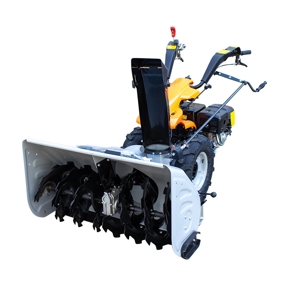 Factory In Stock 6.5HP Wheeled Snow Shovel, Full Gear Three-in-one Snow Thrower, Snow Clearing Machine for Streets and Parks
