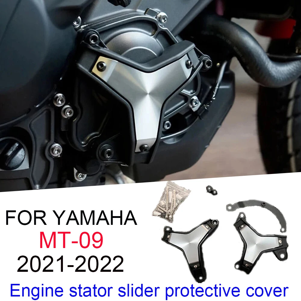 

New 2021 2022 Motorcycle Part Engine Stator Slider Protection Cover Alternator Guard FOR YAMAHA MT-09 MT09 MT 09 mt09 2021 2022