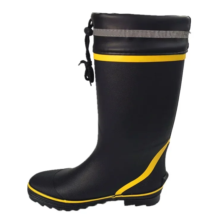 

Protective Footwear Waterproof Rubber Rain Boots Steel Safety Herren Stiefel PVC Gum for Industry Fishing Men Women Manufacturer