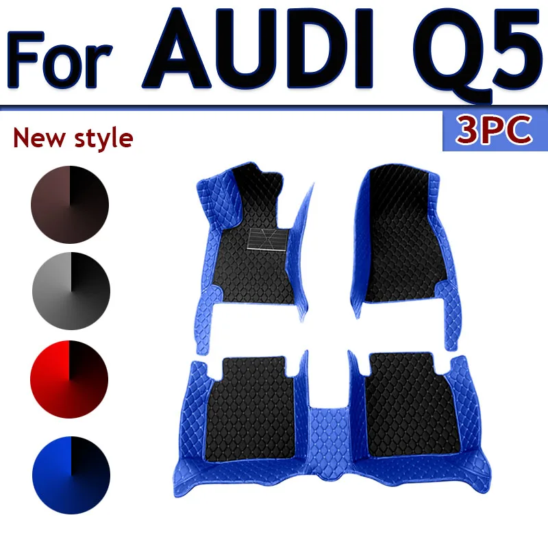 

Car floor mats for AUDI Q5 2009 2010 2011 2012 2013 2014 2015 2016 2017 Custom auto foot Pads automobile carpet cover