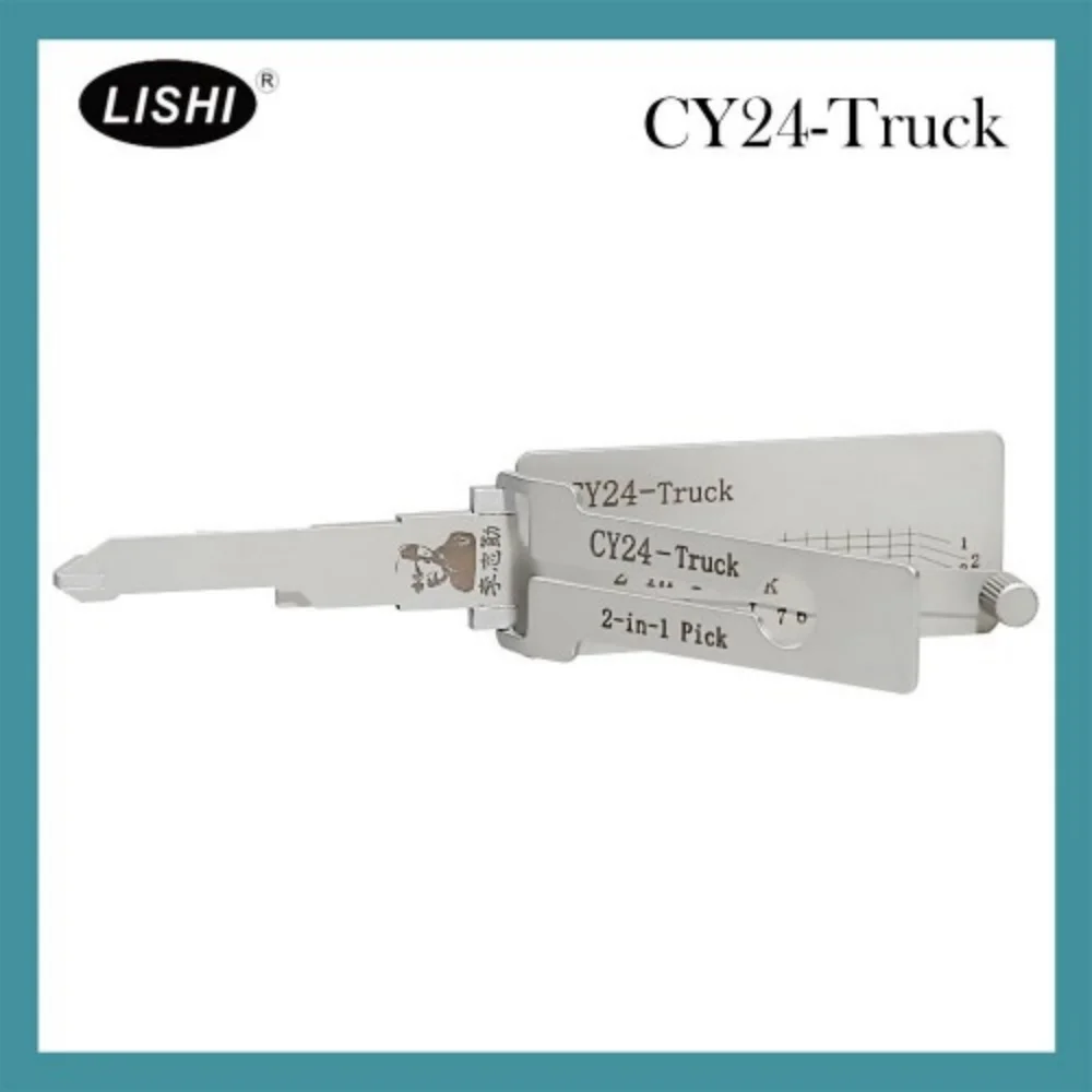 LISHI CY24-TRUCK 2 in 1 Auto Pick and Decoder Free Shipping