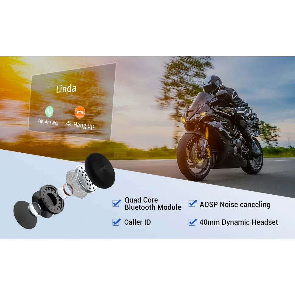 Motorcycle helmet HUD head-up display navigation device motorcycle driving record Bluetooth headphones,rear view mirror camera