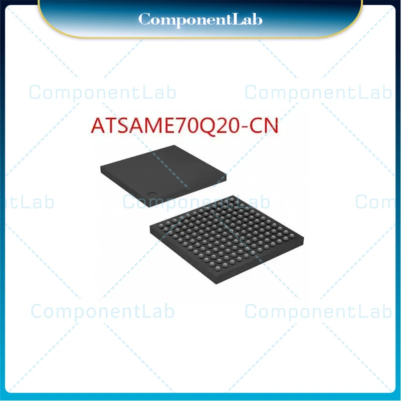 2PCS/LOT Used ATSAME70Q20-CN screen printing ATSAME70Q20 package BGA integrated circuit chip IC