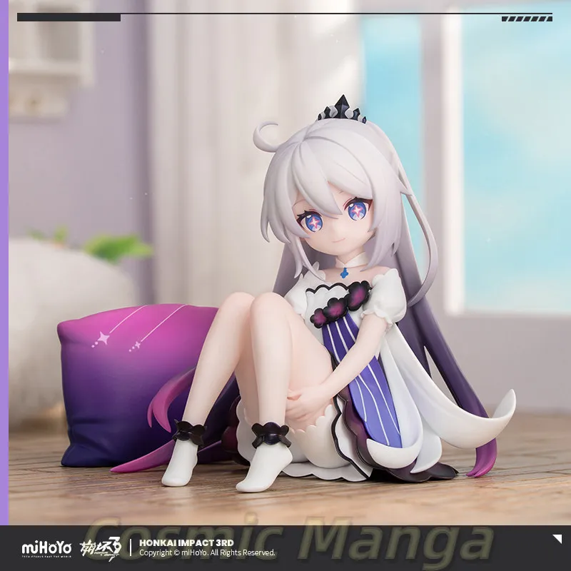 

Official MiHoYo Game Figure Honkai: Star Rail The Law of The End Cartoon Sitting Posture Anime Model Cosplay Xmas Gift Halloween