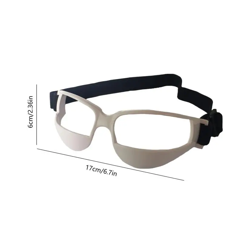 Kacamata basket untuk Dribbling nyaman, kacamata olahraga pelindung, kacamata basket spesifikasi Dribble, kacamata latihan basket