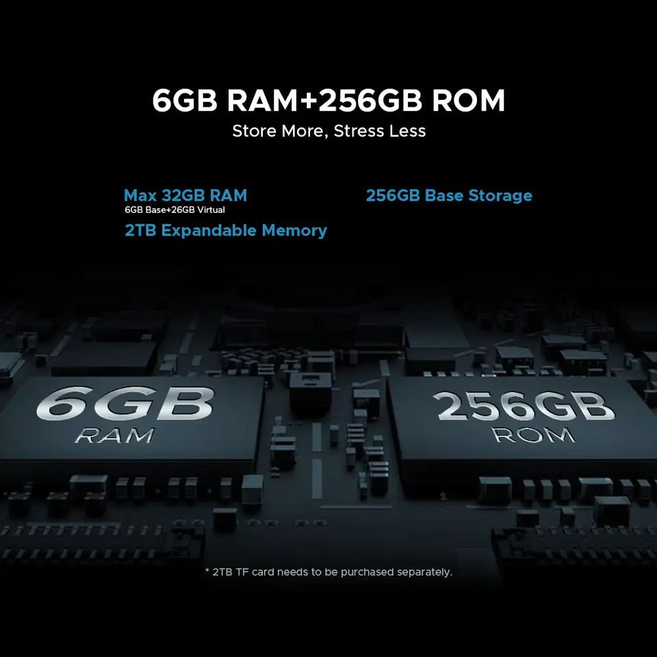 جهاز لوحي DOOGEE U13 أندرويد 16 كمبيوتر Gemini AI شاشة 13 بوصة FHD+ ذاكرة 32 جيجابايت رام 256 جيجابايت بطارية كبيرة 11000 مللي أمبير 7.5 ملم فائق النحافة لوحي ذكي - 5