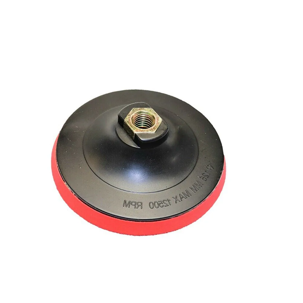 Angle Grinder Sanding Disc Hook And Ring Back Pad Max 12500 RPM Plastic/Rubber Remove Rust For Cordless Screwdrivers