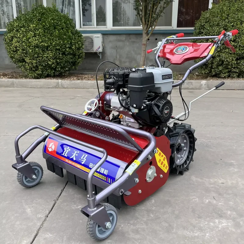 for Industrial Single Cylinder 600mm Self-propelled Lawn Mower with Powerful Engine 600mm Cutting Width Hand Push Design